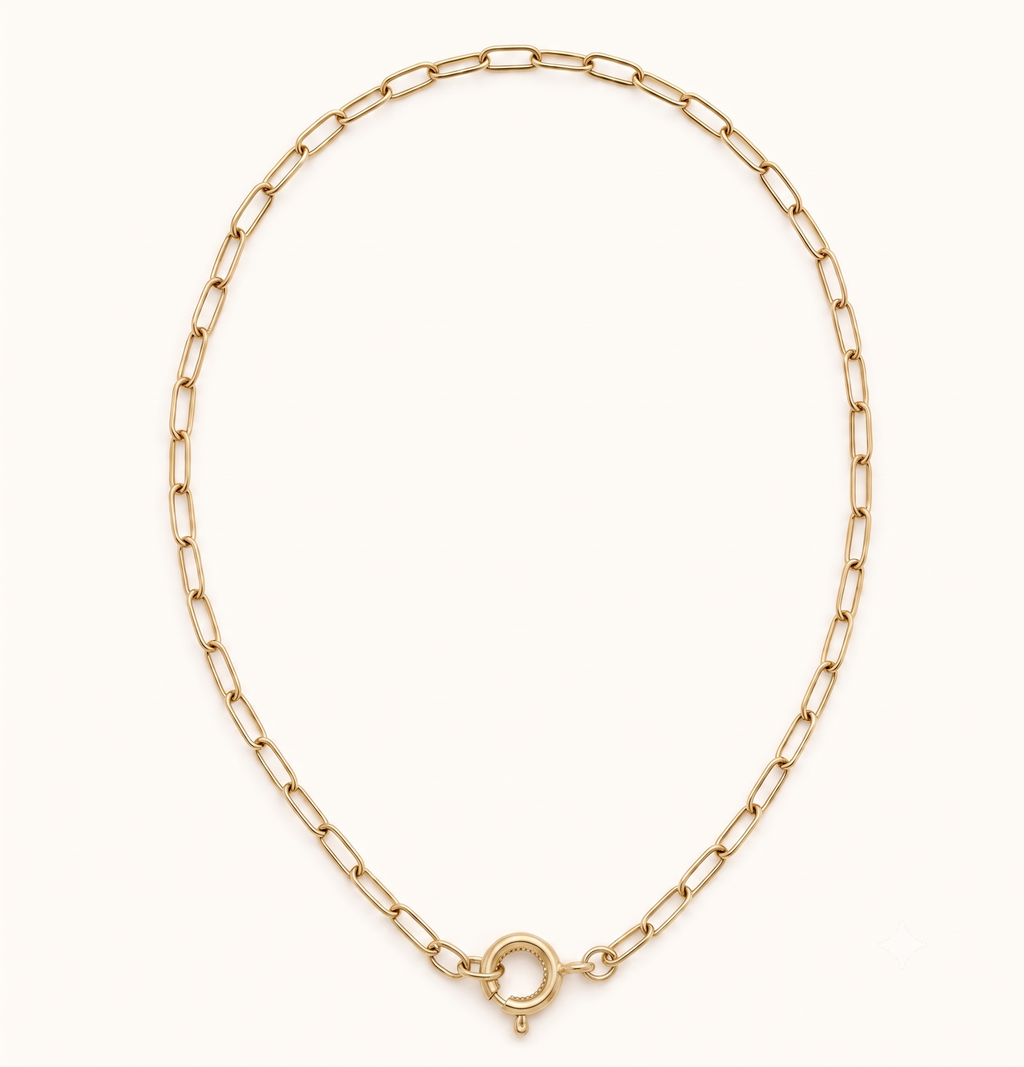 Paperclip Toggle Necklace