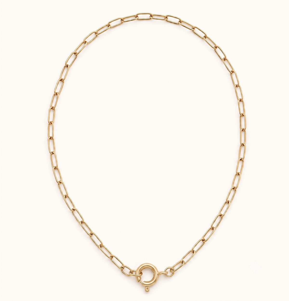 Paperclip Toggle Necklace