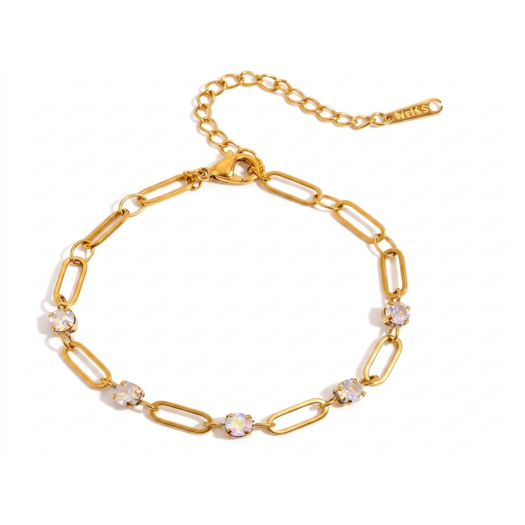 Aurora Crystal Link Bracelet product image
