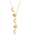 Sun and Moon Cascade Necklace product image