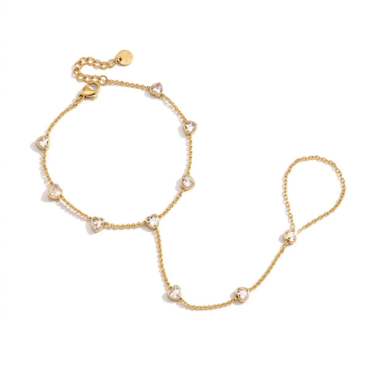 Teardrop Crystal Hand Chain product image