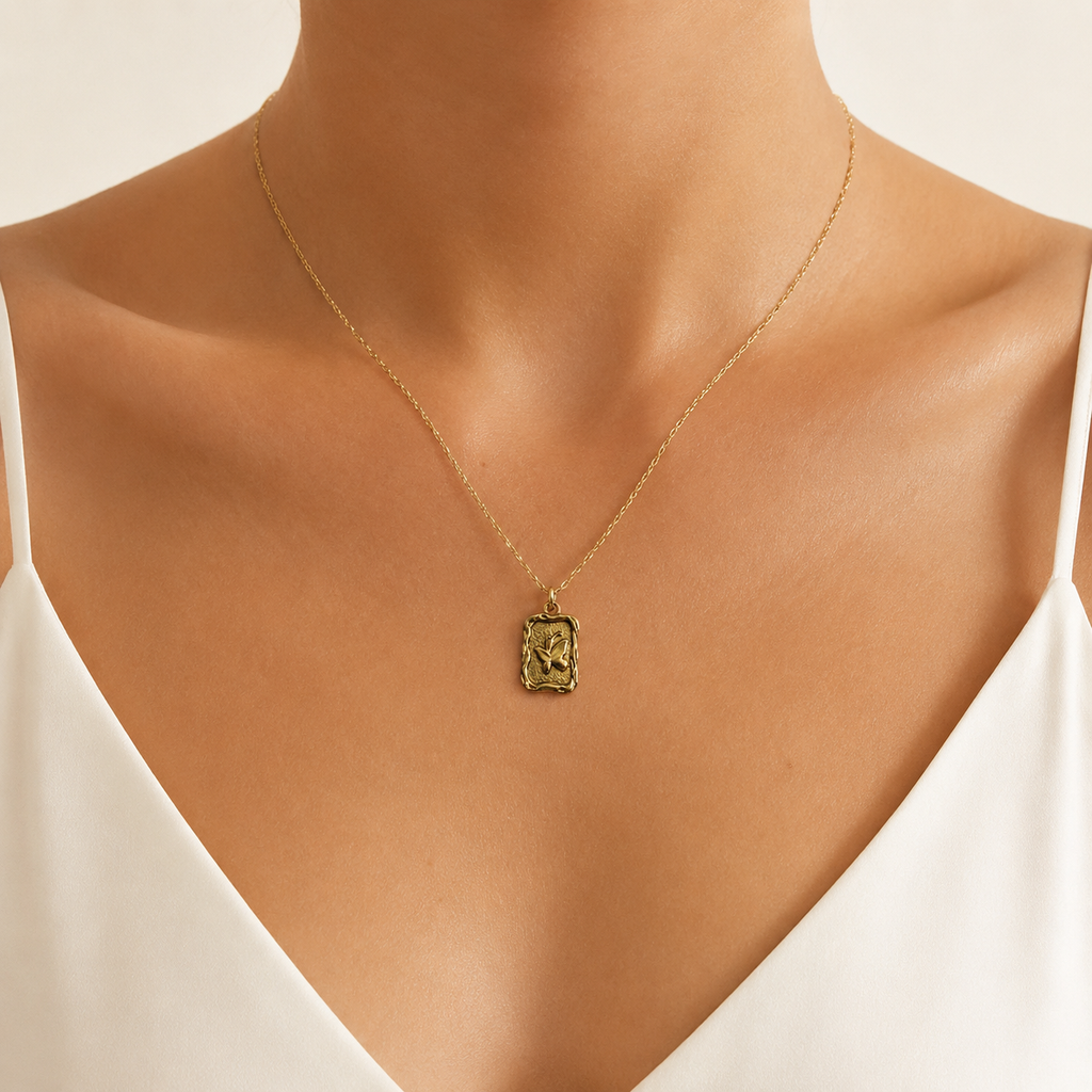 Butterfly Tag Pendant model image