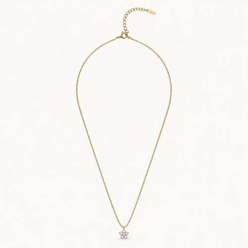 Crystal Clover Pendant Necklace product image