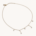 Crystal Drop Chain Necklace product image