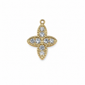 Crystal Four-Petal Cross Pendant product image