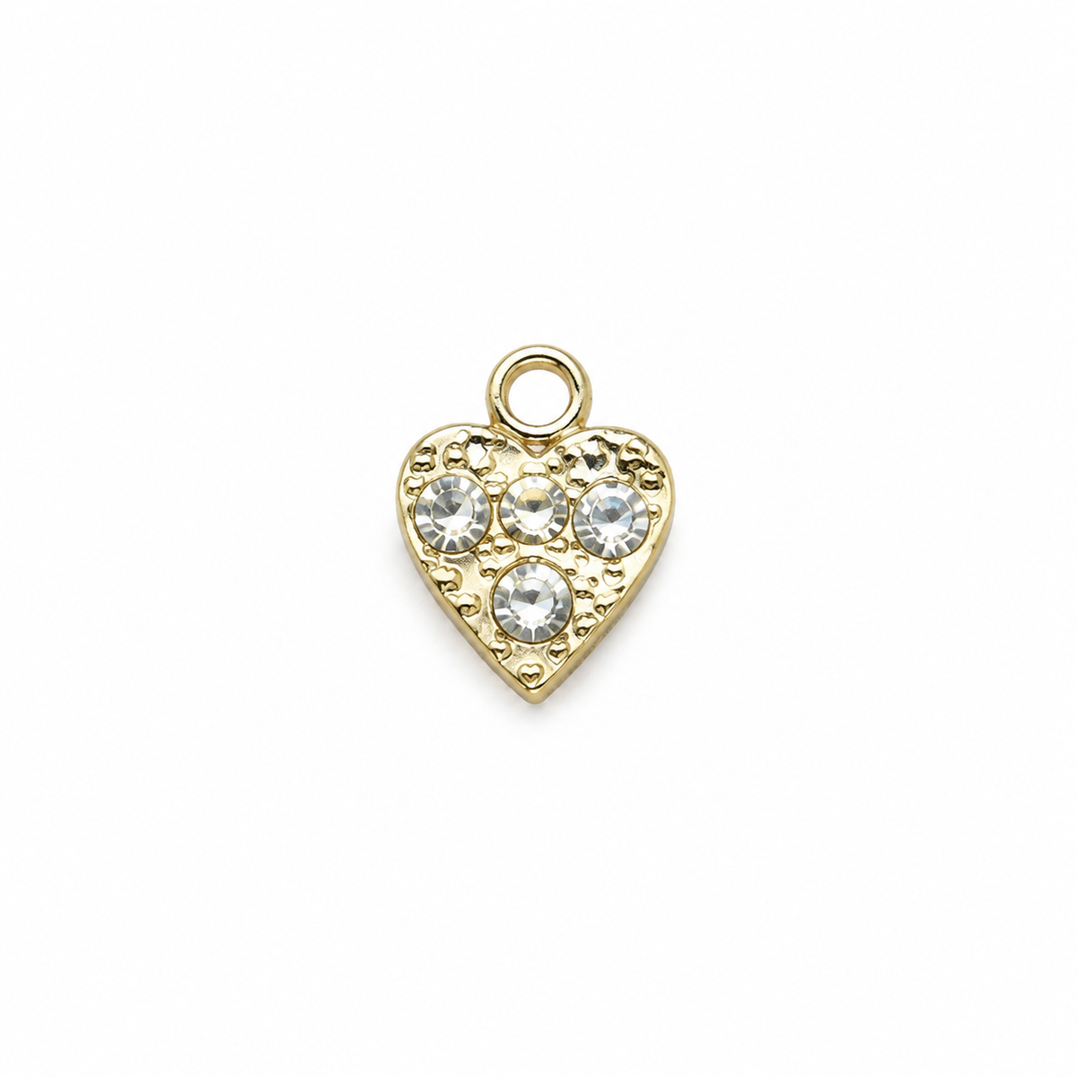 Crystal Heart Charm Pendant product image