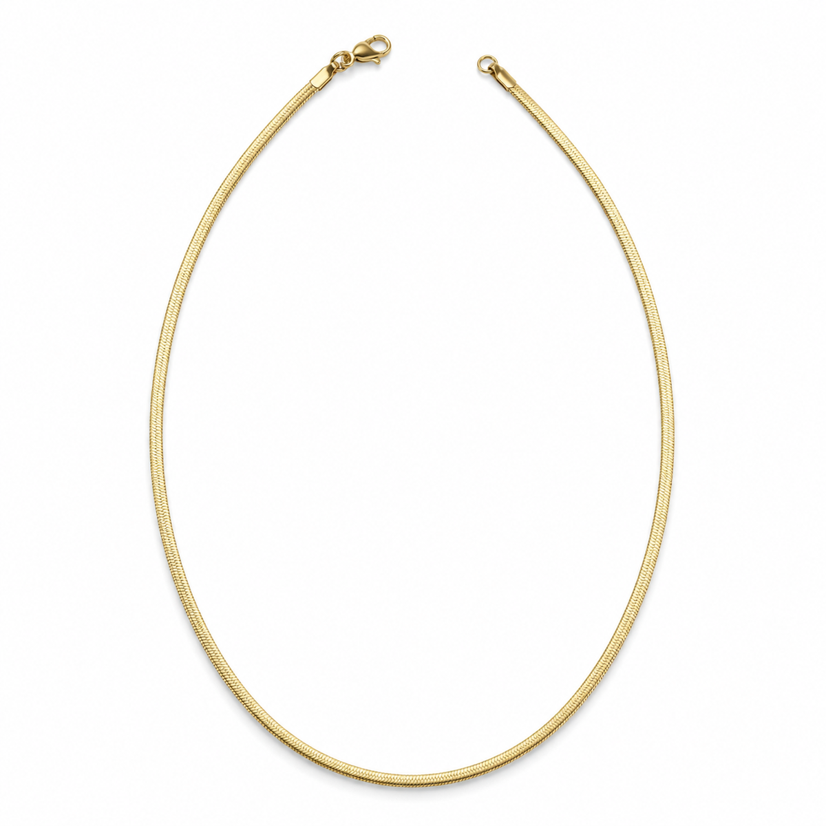 Golden Snake Chain Necklace product image