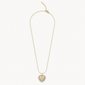 Halo Heart Pendant Necklace product image