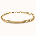 Layered Crystal Chain Bracelet product image