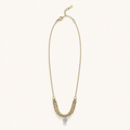 Layered Crystal Drop Necklace product image
