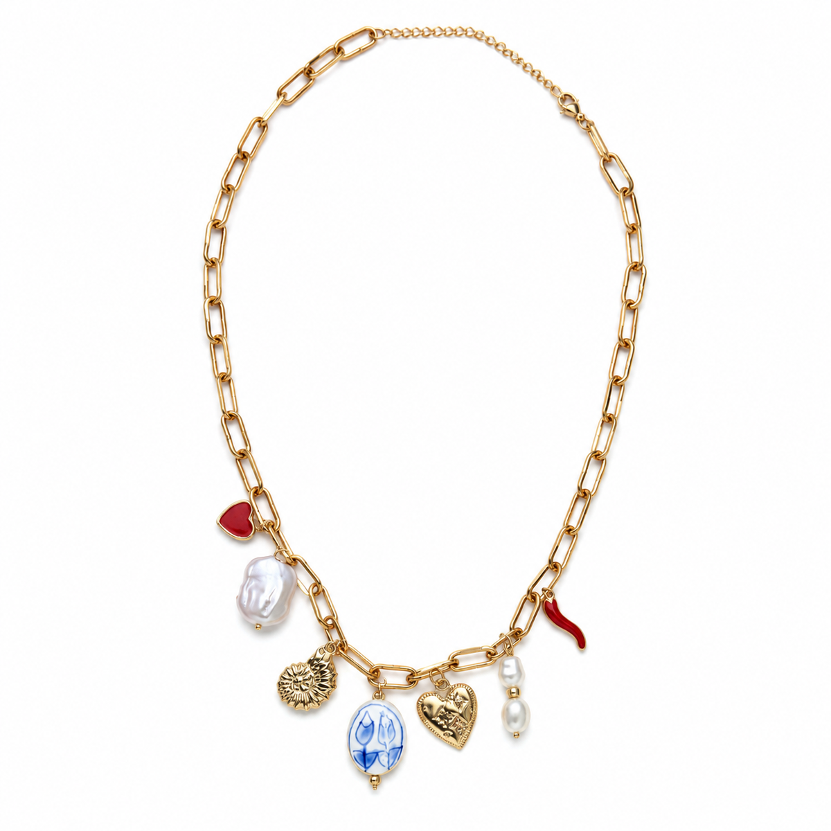 Lucky Keepsake Charm Necklace product image