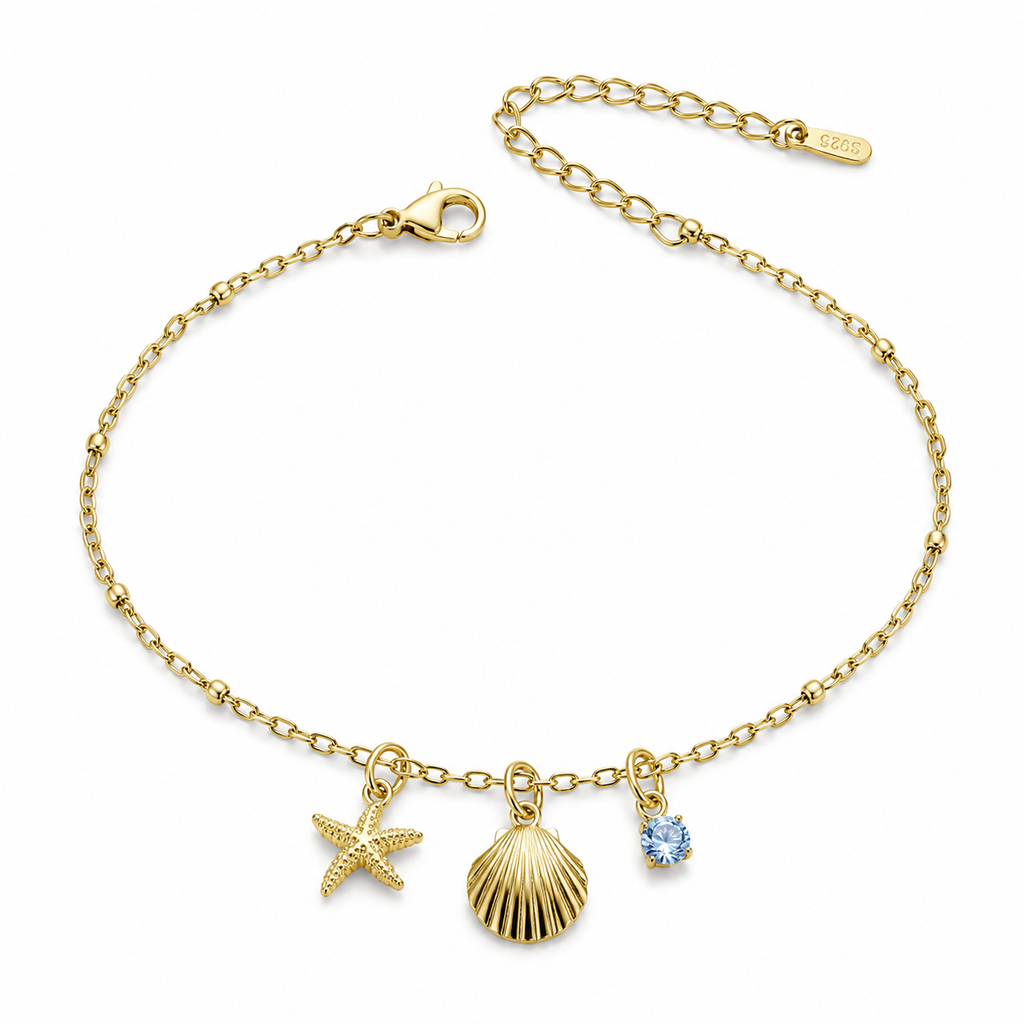 Ocean Trio Charm Necklace product image