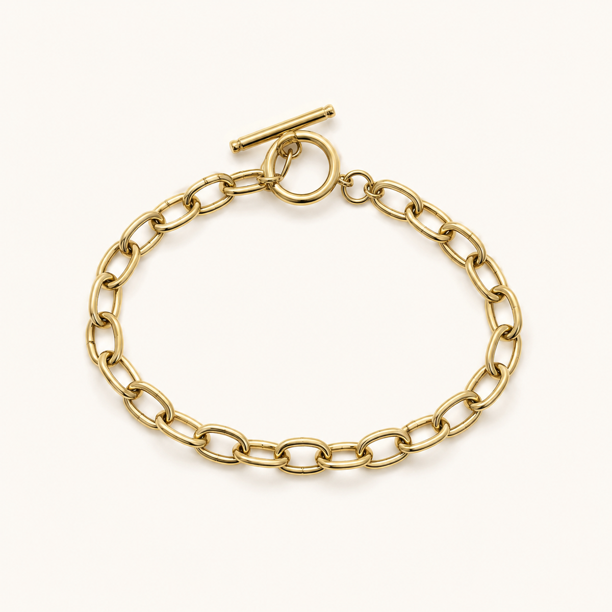 Paperclip Toggle Bracelet product image