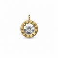 Roman Numeral Crystal Pendant product image