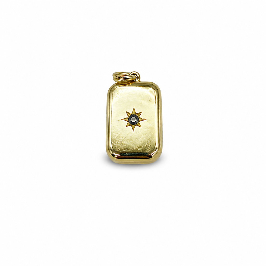 Starburst Crystal Tag Pendant product image